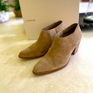 Vince suede booties